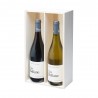 Coffret bois 2 bouteilles de Clos Bellane, bio