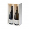 Coffret bois 2 Bouteilles Château Vessière, bio