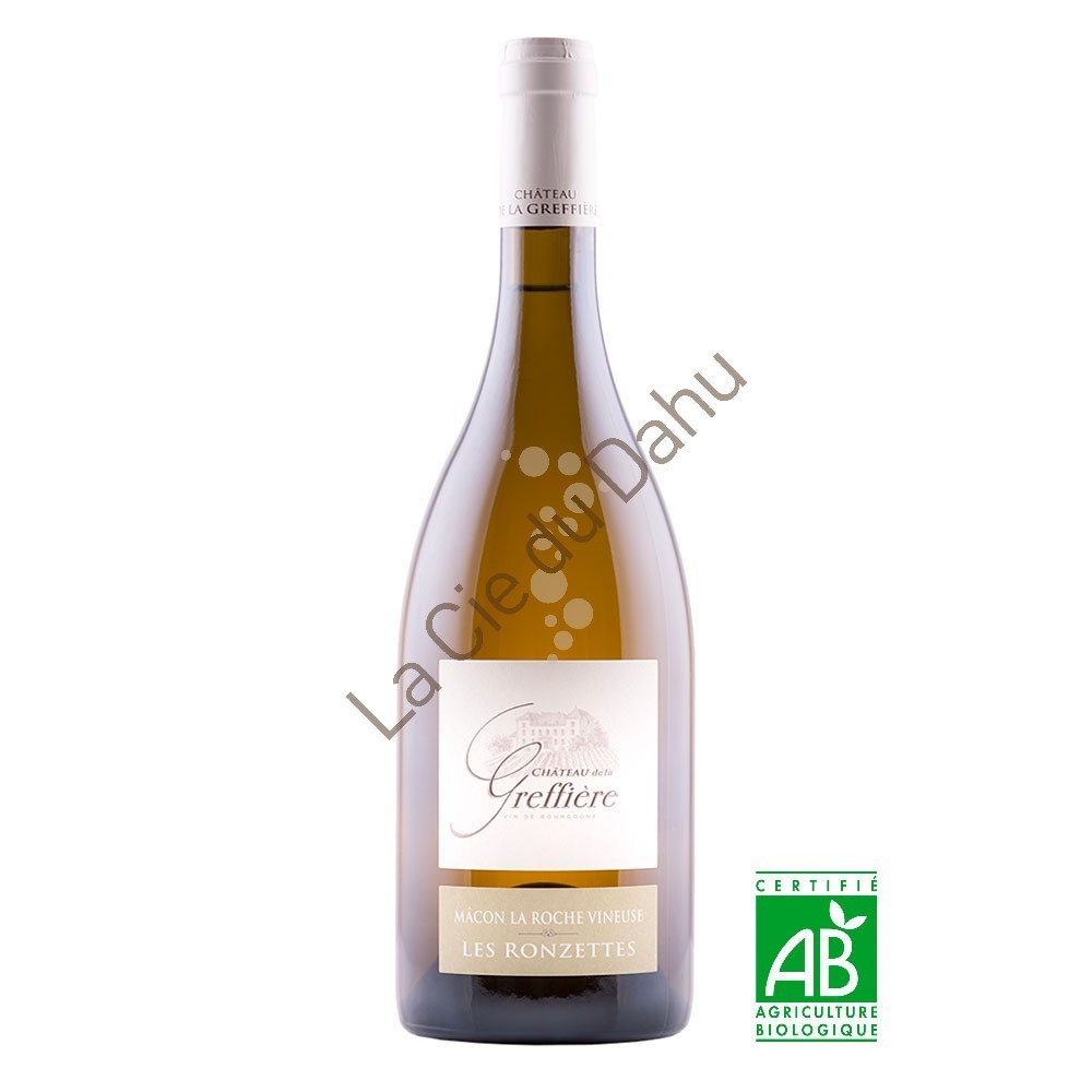Mâcon, Mâcon La Roche Vineuse, Les Ronzettes 2020, Chardonnay, blanc, Chateau La Greffière