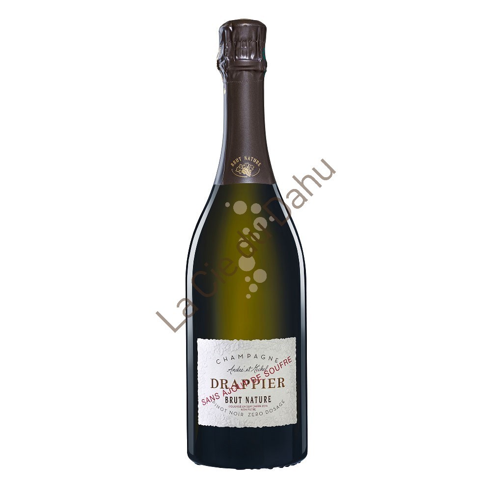 Champagne Brut Natur, sans Ajout de Soufre, Maison Drappier, 75 cl
