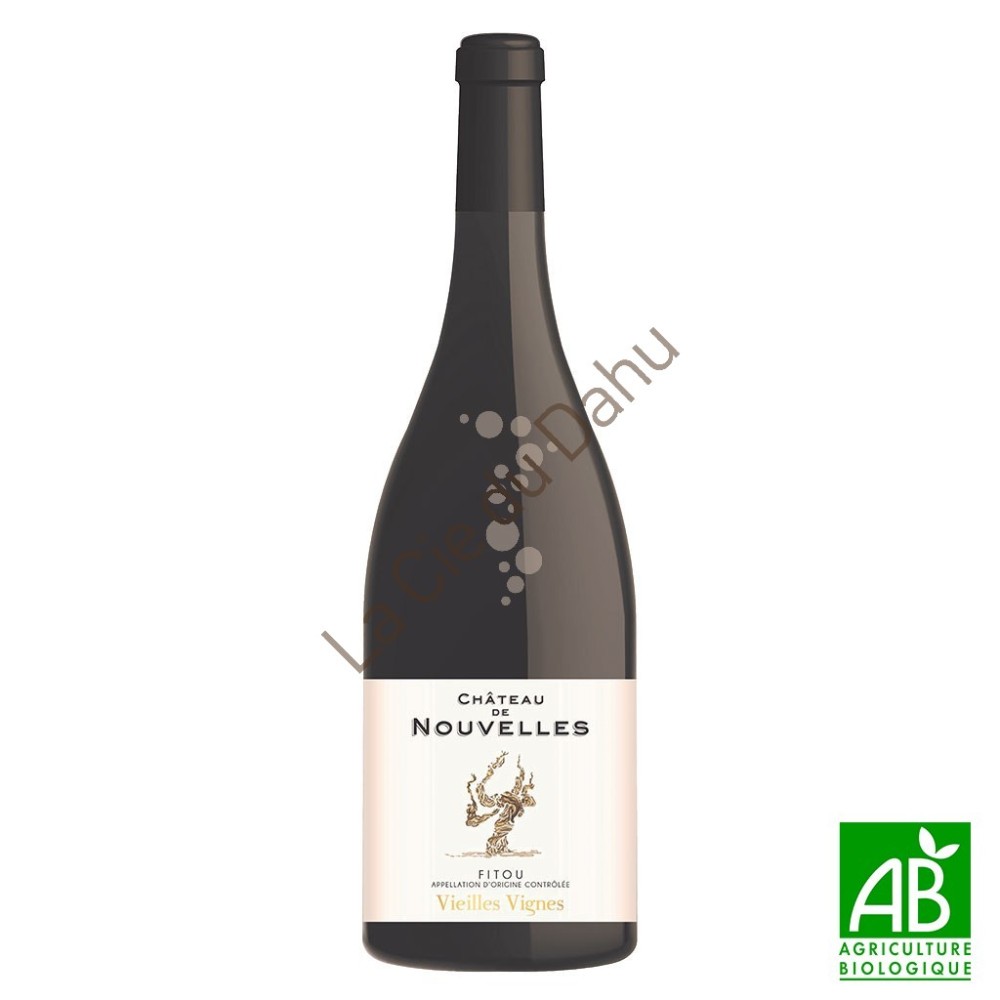 Cru Fitou Vieilles Vignes 2021 - rouge - bio - Château de Nouvelles
