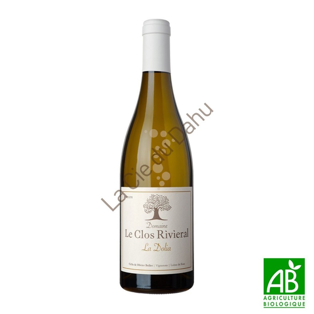 IGP Languedoc Blanc La Dolia 2021 - Clos Rivieral - bio