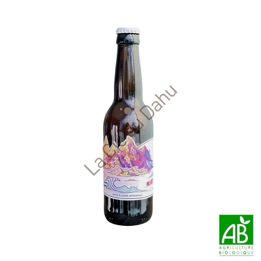 Bière La Zephyr, 33 cl, bio, Brasserie Caquot