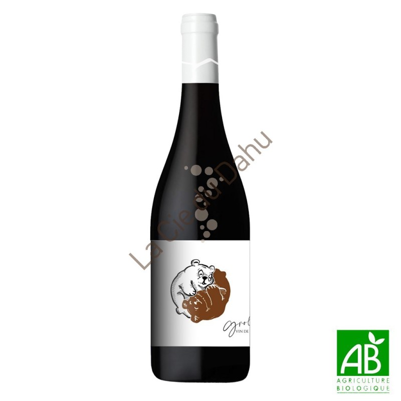Vin de France rouge Grolar, bio, Clos des Ors