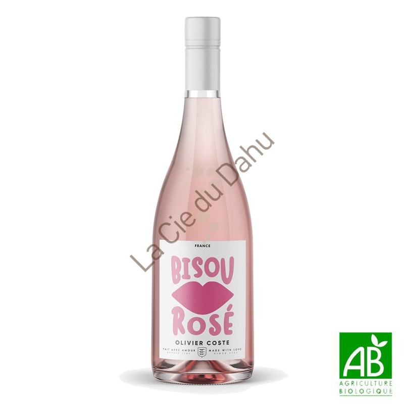 IGP Pays d’Oc Bisou rosé , bio, Domaine Montrose