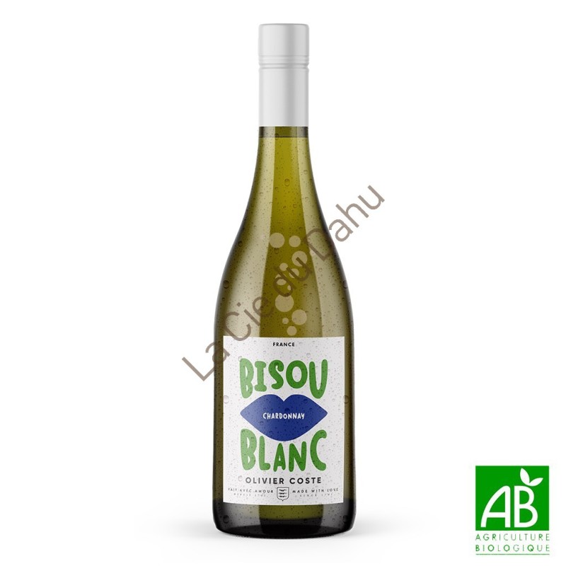 IGP Pays d’Oc Bisou Blanc Chardonnay, domaine de Montrose