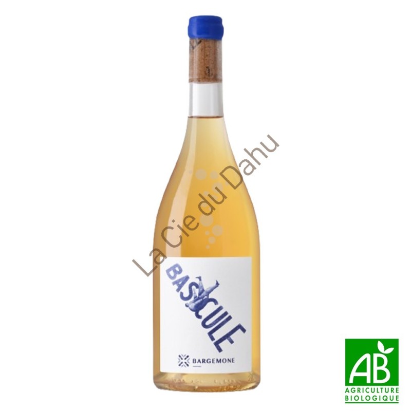 Vin de France Bascule Orange 2024, bio, domaine Bargemone