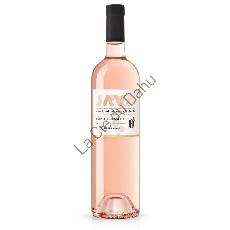 Vin Java sans alcool 0,0 % rosé, domaine Bargemone