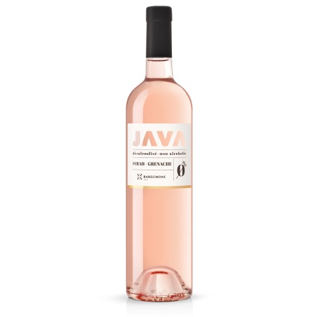Vin Java sans alcool 0,0 % rosé, domaine Bargemone