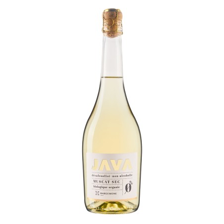 Vin Java sans alcool 0,0 % Rosé Effervescent, domaine Bargemone