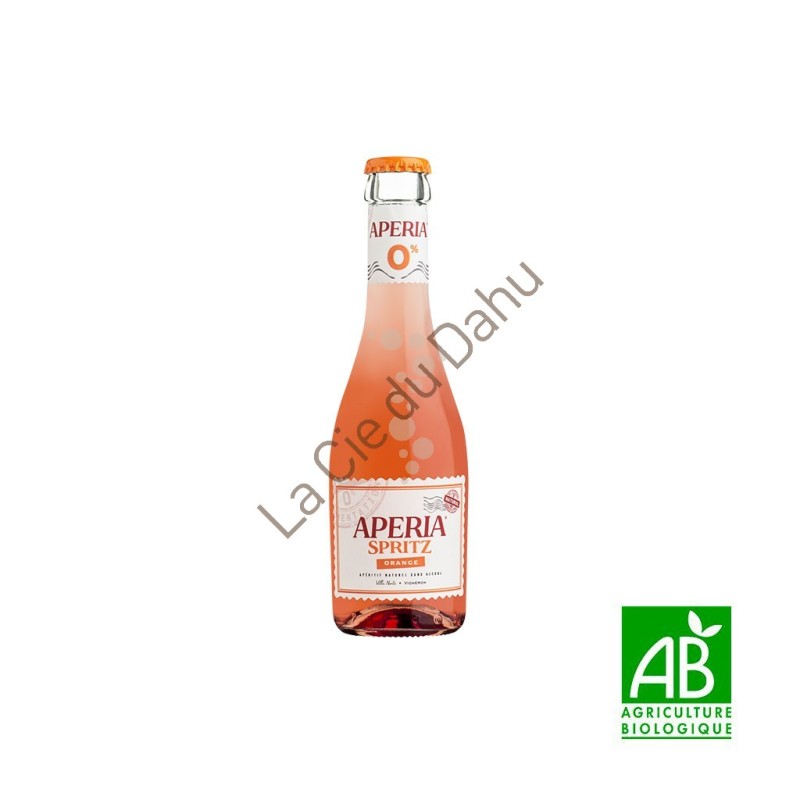 Aperia Spritz Orange , Alcool 0 % Volume, Bio, 20 cl capsule