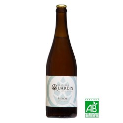 Savoie biere artisanale quenard quardin blanche 75cl