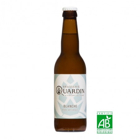 Savoie biere artisanale quenard quardin blanche 33cl