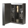 Coffret 2 coupes 9.5 cl et 1 bouteille Champagne Brut